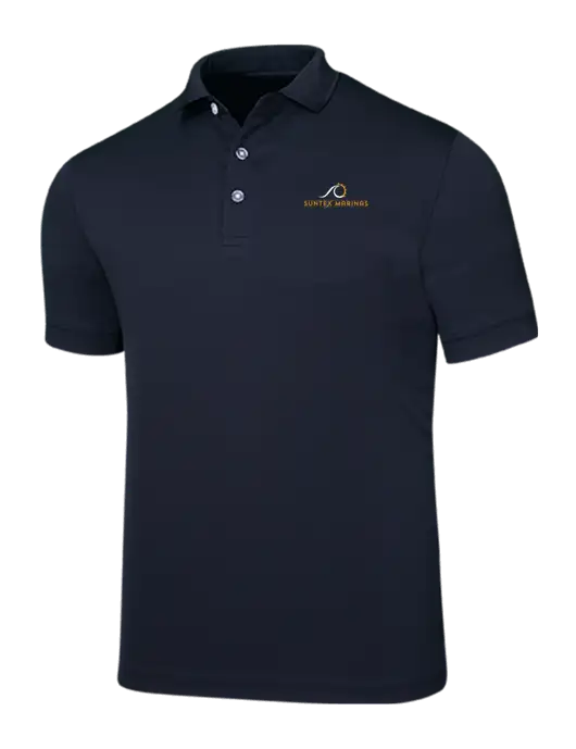 Callaway Ottoman Navy Polo w/Suntex Marinas Logo