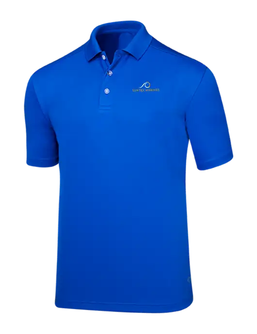Callaway Core Royal Blue Performance Polo w/Suntex Marinas Logo