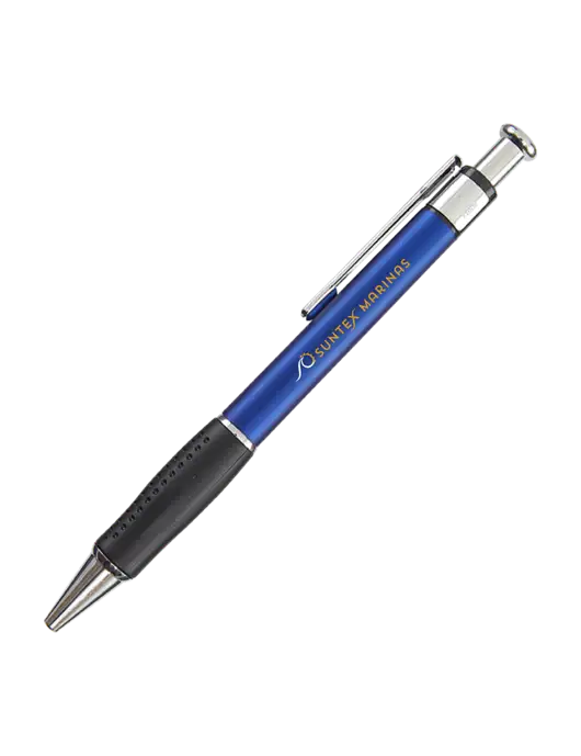 Malta Blue Pen w/Suntex Marinas Logo